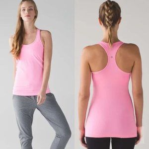 Lululemon | "Pink Shell" Cool Racerback Tank Top | Size 6